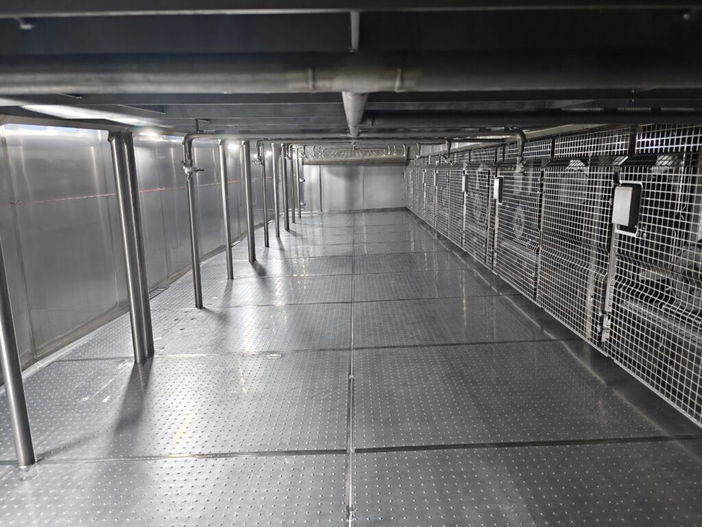 GyraFlex freezing tunnel French Fries